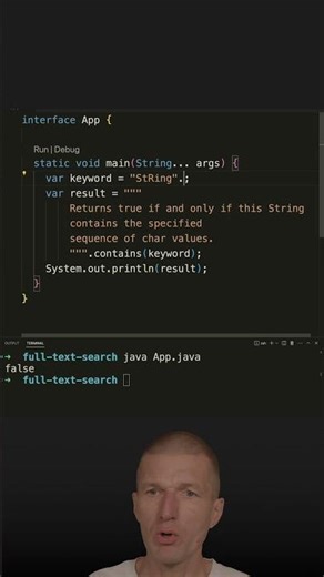 A Simple Full-Text Search #java #shorts #coding #airhacks