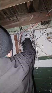 Basement Structural lesson and Electrical box repair #homerepair #homeimprovement #electrician