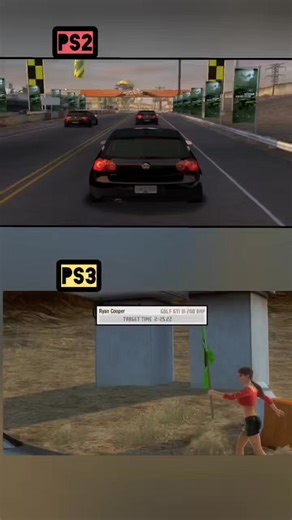 GRS GAMES on Instagram: "🎮🔥 PS2 vs PS3 – THE EVOLUTION OF PROSTREET! 🔥🎮 Check out this comparison! Above, ProStreet on PS2, with that classic look, full of nostalgia… Below, the PS3 showing the power of the new generation, more vibrant graphics, more brightness, more detail! It's incredible to see how the SAME GAME has changed so much in such a short time. The physics, the lighting, the cars… everything seems like another universe! 💬 So? Which version impressed you more? Comment below: Team