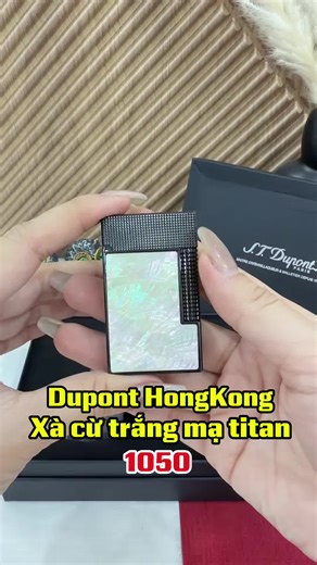 Dupont HongKong: Bộ quà tặng bật lửa sang trọng