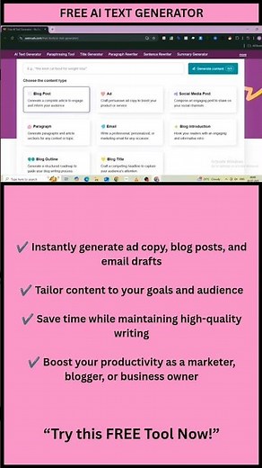 AI Text Generator Tool | Create Content in Seconds