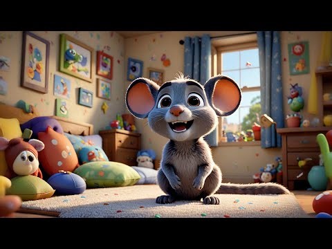 Mia Mouse Jumps on the Bed | Fun Playtime Song for Kids | Nursery Rhymes and Baby Songs