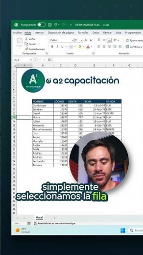 A basic that you absolutely have to know in Excel 🙌🏼 #excel