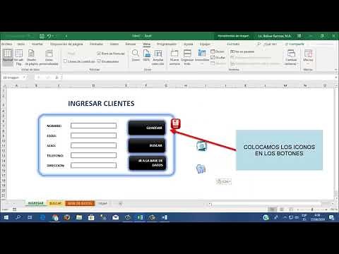 COMO CREAR VARIOS FORMULARIOS EN EXCEL 2016 GUARDAR Y BUSCAR INFORMACIÓN EN UNA BASE DE DATOS