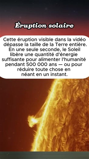 Éruption solaire