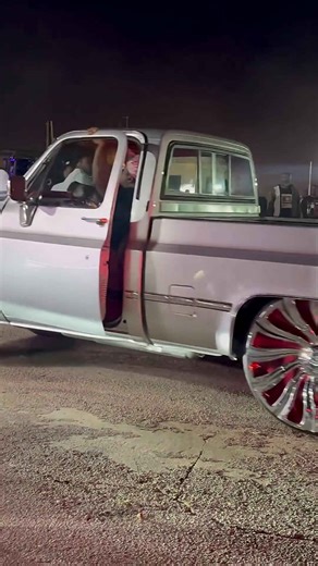 C10 Chevy Shortbed Truck on 28” DUB Floaters