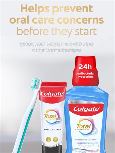 Active Prevention with Colgate Total for Your Oral Health | TikTok