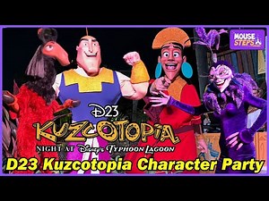 D23 Kuzcotopia Character Party at Typhoon Lagoon - Walt Disney World, Special Event 2025