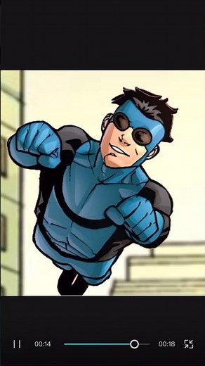 Invincible comic animation scene pack