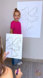 221K views · 1.1K reactions | Younger vs. Older Sister Drawing Challenge! ✏️ #123go | 123 GO | Facebook