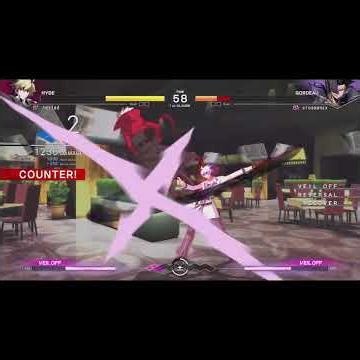 Hyde vs Gordeau #shorts #undernightinbirth2sysceles #gaming #kumasenseitv