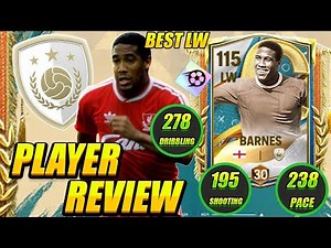 Is Barnes the Best LW in FC Mobile? Full Captains Barnes Player Review & Gameplay! 111 Barnes Review