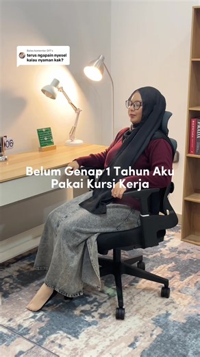 Membalas @DIT's ini murni review jujur dari aku ya🙏🏻 #kursikantor #kursikerja #kursikerjamurah