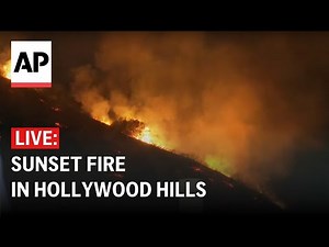 California wildfires LIVE: Sunset Fire erupts in Hollywood Hills