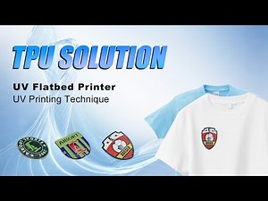 How to make 3D TPU stickers with UV printer?