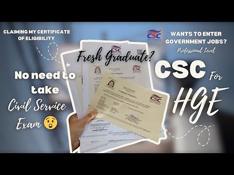 CLAIMING MY ELIGIBILITY CERTIFICATE IN CSC: PROFESSIONAL LEVEL—HONOR GRADUATE ELIGIBILITY | Thea Mae