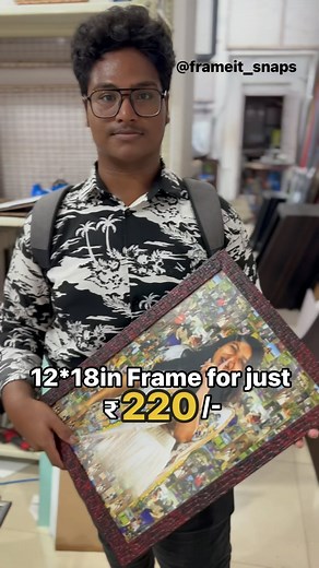 Royal_Frames on Instagram: "Get our 12*18in photo frame for just 220rs only ! Follow us for more offer @frameit_snaps . . . #photoframes #photoframe #gifts #frames #giftideas #gift #homedecor #frame #giftsforher #customisedgifts #photography #giftsforhim #handmadegifts #love #art #handmade #instagram #birthdaygifts #personalisedgifts #anniversarygift #photo #giftshop #anniversarygifts #pictureframes #trending #giftforher #birthday #magicmug #customizedgifts #birthdaygift"