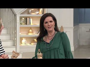 Clarks Leather Wedge Sandals - Maritsa Janna on QVC