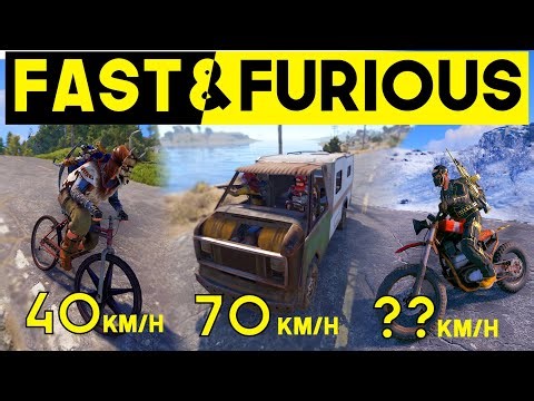THE SPEED OF BIKES IN RUST IS UNBELIEVABLE | Rust Vehicle Overview
