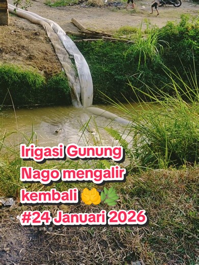 Pompa Air di Irigasi Gunung Nago Segera Berfungsi