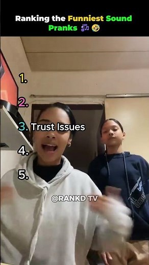 Ranking the Funniest Sound Pranks 🎶🤣 #funny #soundpranks