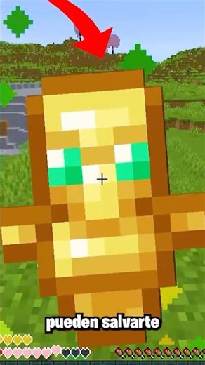 Los tótems tienen una GRAN DEBILIDAD 🔥 #minecraft #shorts #tiktok