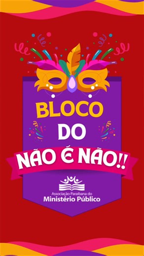 APMP Paraíba on Instagram: "Respeito não é confete, é direito! 🎊🚫 A APMP e a Ouvidoria da Mulher do MPPB estão unidas por um Carnaval sem violência. Nossa associada e Ouvidora da Mulher, Anita Rocha, lembra que o limite entre a paquera e o crime é o consentimento: “Informação é a nossa melhor proteção. Não aceite a insistência e não se cale diante do desrespeito. Denunciar é um ato de coragem e responsabilidade coletiva”, destaca Dra. Anita. Lembre-se: Depois do NÃO, tudo é importunação. Aprov