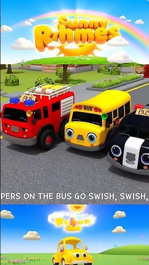 [ 1 MINUTE LOOP ] 🚍 Wheels on the Bus Sound Variations Remix 🎶 || Several Version | Sunny Rhymes