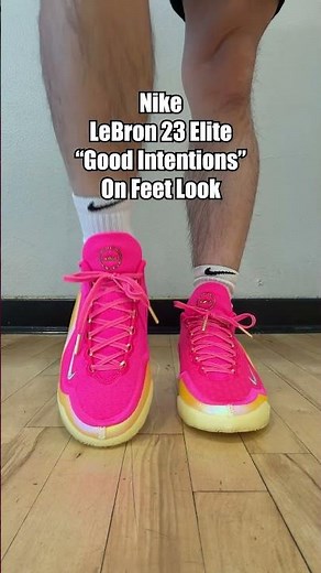 Nike LeBron 23 Elite "Good Intentions" On Feet Look #nike #nikebasketball
