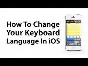 [iOS Advice] How To Change Your Keyboard Language - iPhone / iPad / iPod touch