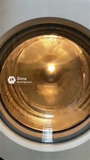 speed queen and Dexter washing machine started a washing empty action and it spins - made by sora ai