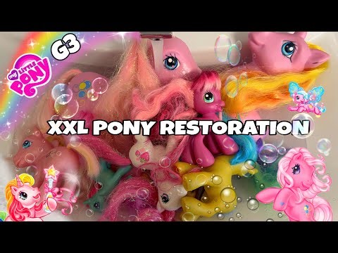 XXL MY LITTLE PONY G3 MAKEOVER AND RESTORATION 💗