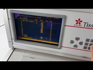 Sakura VIP E300 Tissue Processor Programming