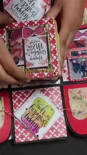 explotion box Card by AP craft and Creations