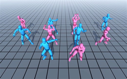 Unity – 角色动画包 Mega Animations Pack