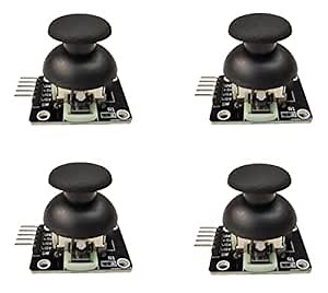 Joystick for Arduino, ESP32, ESP8266, Raspberry Pi, 4 pieces