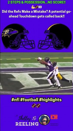 Isaiah Likely TD Called Back?! Controversial No-Catch in Ravens vs Steelers! #shortsfeed #ravens