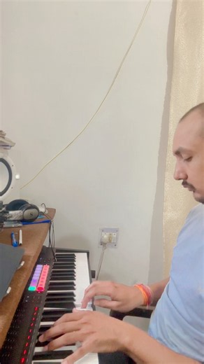 Raag yaman kosis with @Yamahamusicindia addictive key and @NovationTV @xnlmusicchannel5412 #piano