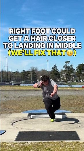 How to throw the shot put‼️