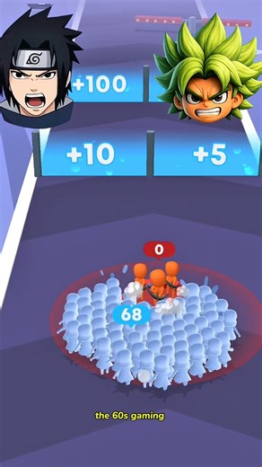 Sasuke vs green hair boy chelling #ytshorts #gaming #countmaster #countmastercrowndrunners