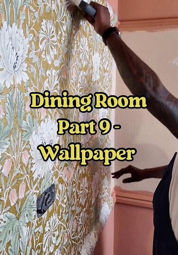 Renovating My Dining Room with William Morris Wallpaper