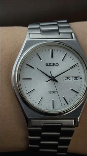 Seiko Spirit | When Simplicity Becomes the Flex. #seiko #luxurywatches #shorts #viral #youtubeshorts