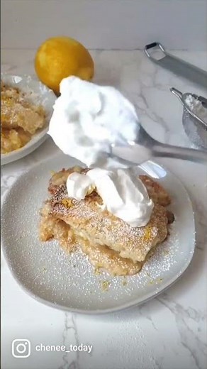 Lemon Dump Cake with Cream Cheese and Condensed Milk - SO Easy!