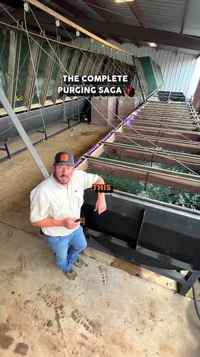 How we purge thousands of pounds of crawfish each year. WHO’S READY FOR CRAWFISH SEASON?!