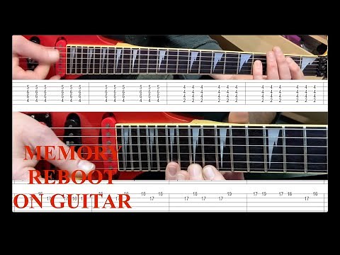 #21 Tutorial: Memory Reboot by VØJ & NARVENT on guitar