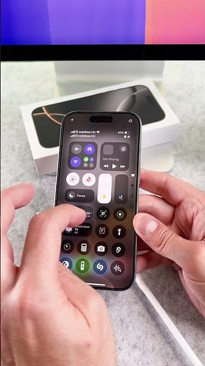 How To Screen Record With Sound On iPhone 16 Pro / iPhone 16 Pro Max