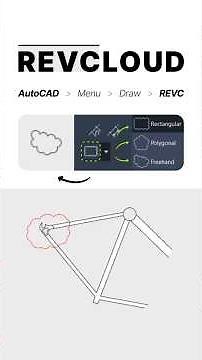 AutoCAD REVISION CLOUD Tutorial | Learn REVISION CLOUD Command in AutoCAD #AutoCAD #AutoCADTutorial