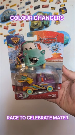 Disney Cars 2026 Colour Changers Race To Celebrate Mater #cars #disney #lightningmcquen #automobile