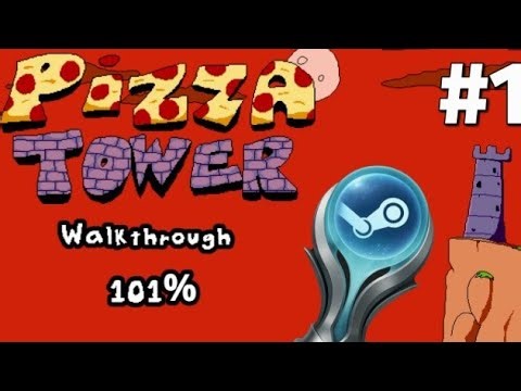 Pizza Tower Walkthrough 101% #1