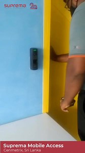 18 reactions | Check this video of using Suprema Mobile Access simply...